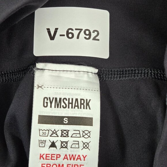 Gymshark Womens Legging S Black High Waist Leggings Nylon - Recycled Elastane - Picture 8 of 10